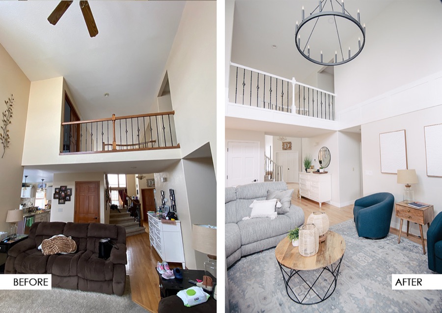 Stonegate refresh — before and after, floor plan, and selection boards — photo 3