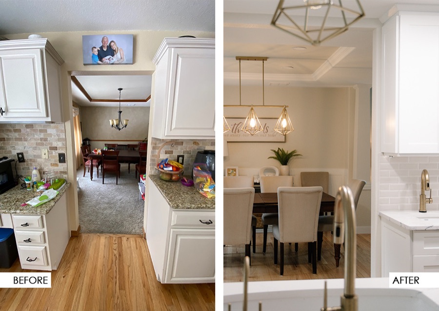 Stonegate refresh — before and after, floor plan, and selection boards — photo 7