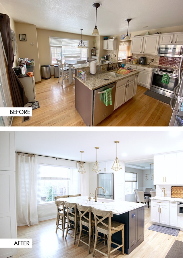 Stonegate refresh — before and after, floor plan, and selection boards — photo 4