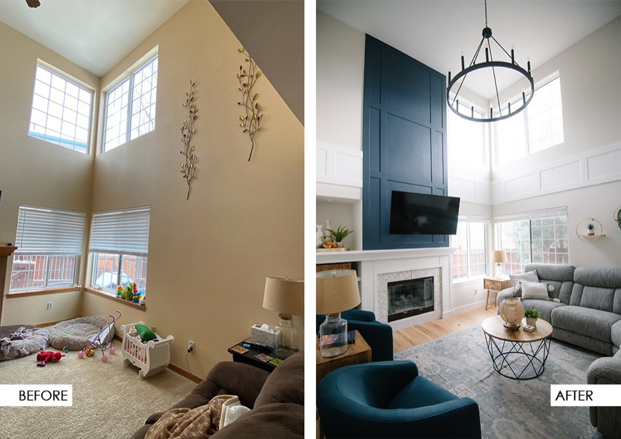 Stonegate refresh — before and after, floor plan, and selection boards — photo 2